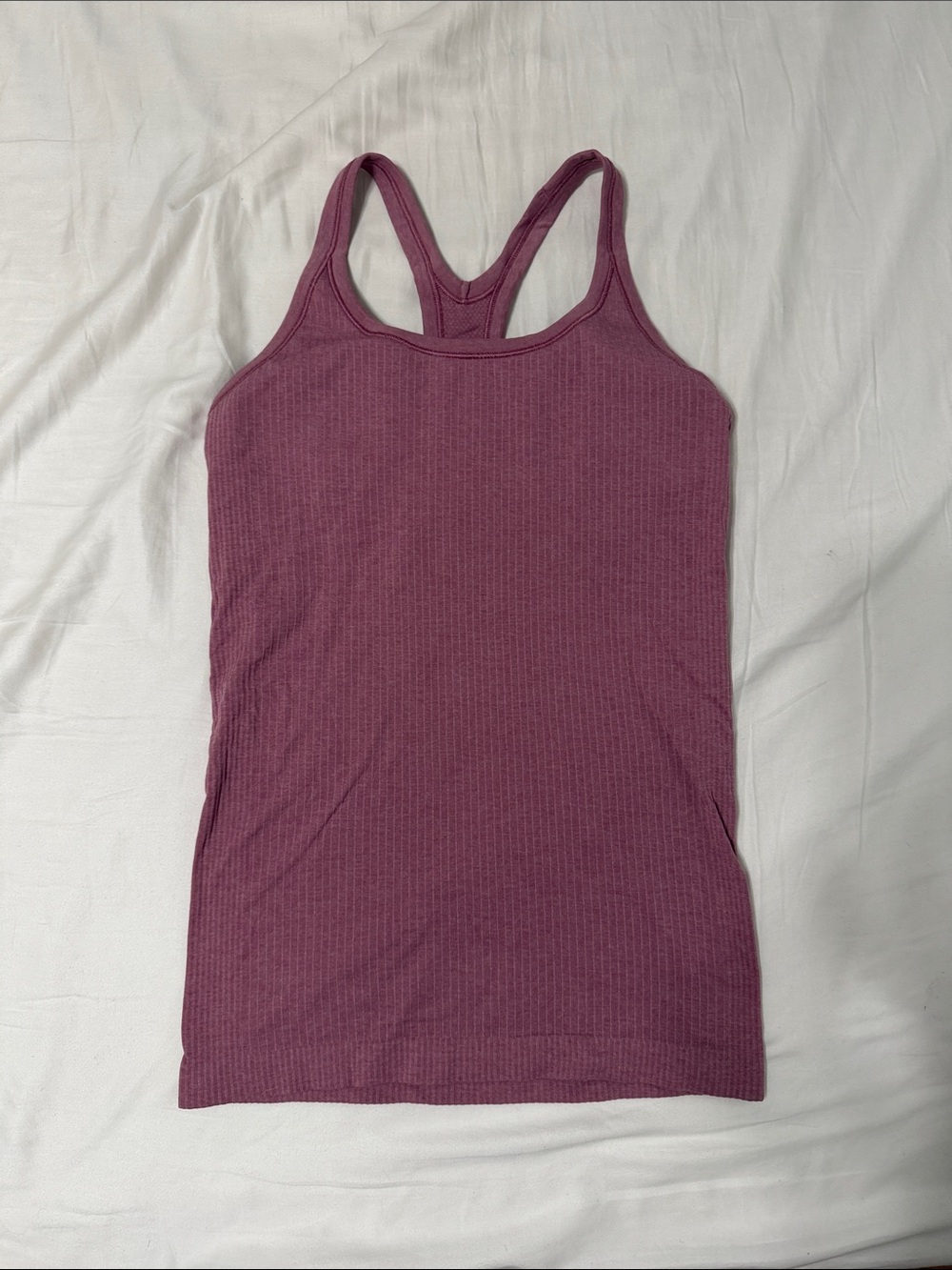 lululemon athletica Ribbed Racerback Tank - Plumberry